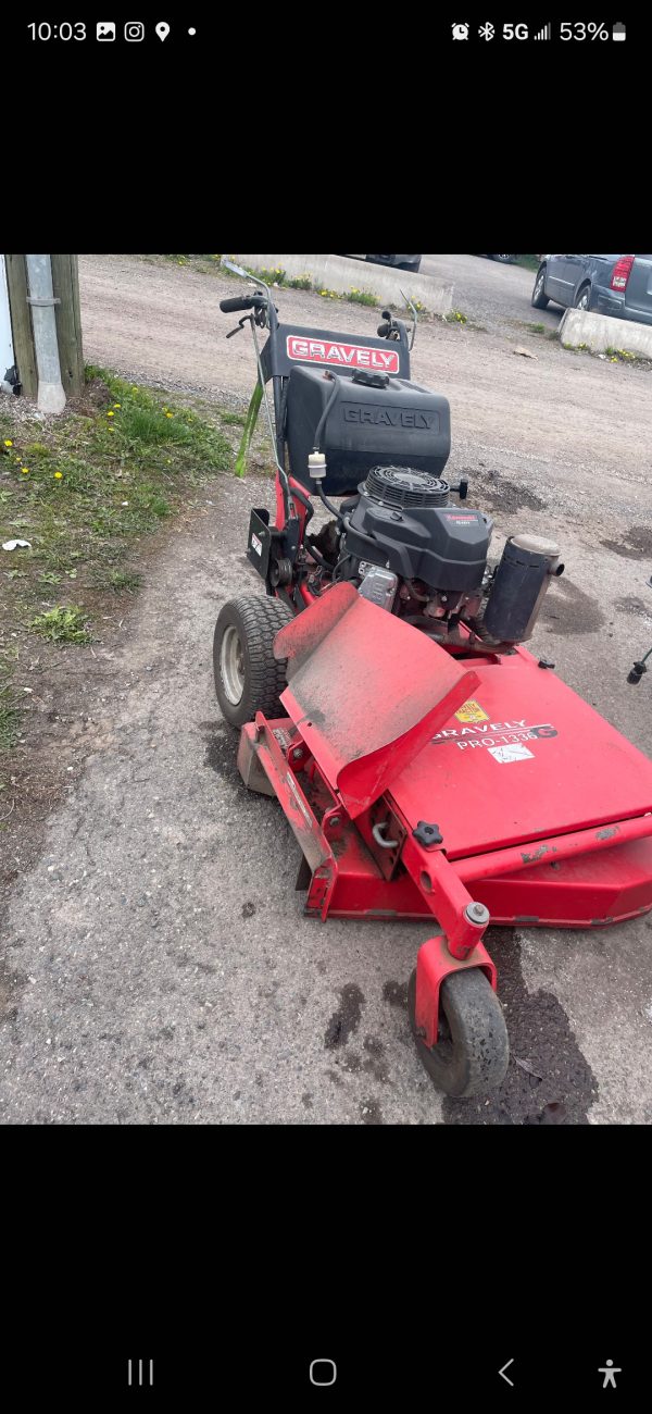 Gravely Stand Behind Lawn Mower - Image 7